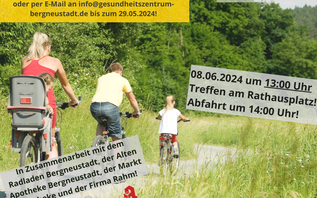 Erste Radtour vom Gesundheitszentrum Bergneustadt